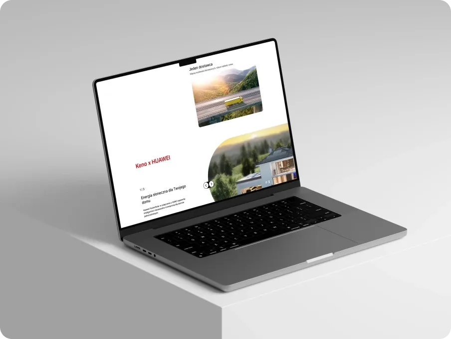 HUAWEI – realizacja KartS Design, widok 2
