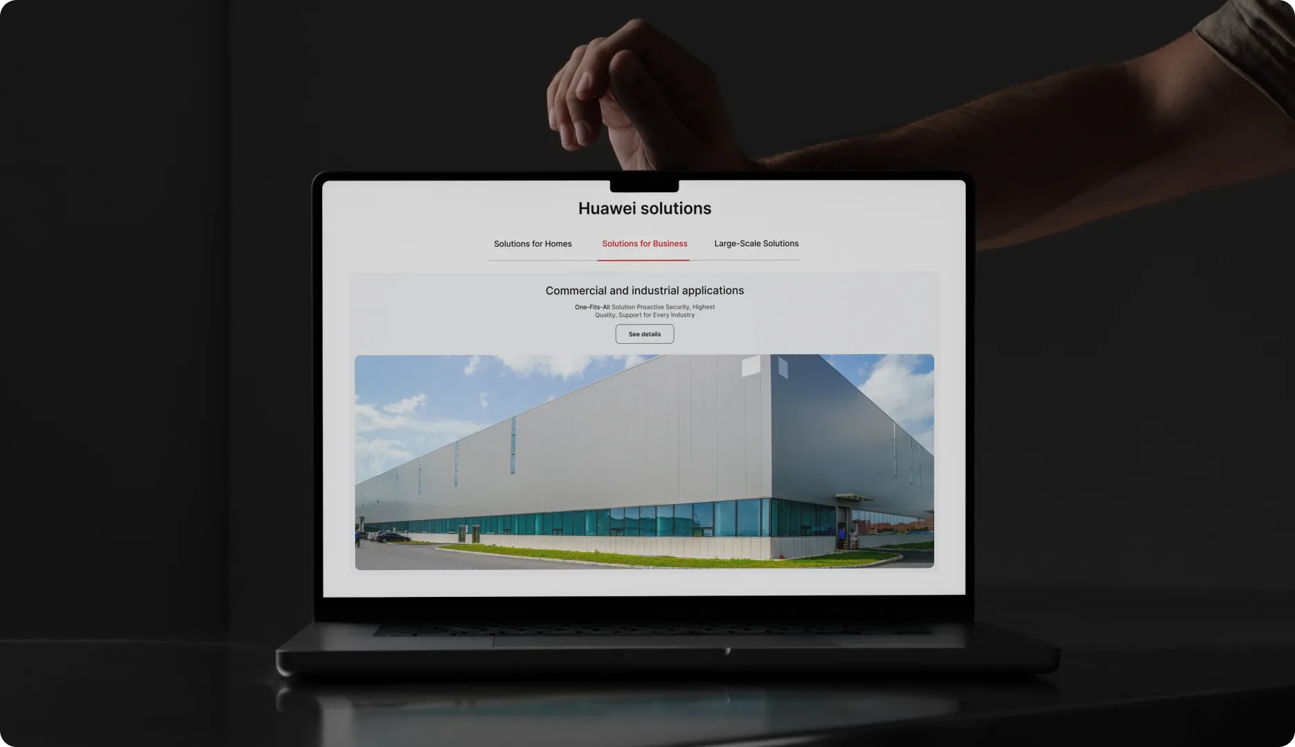 HUAWEI – realizacja KartS Design, widok 7