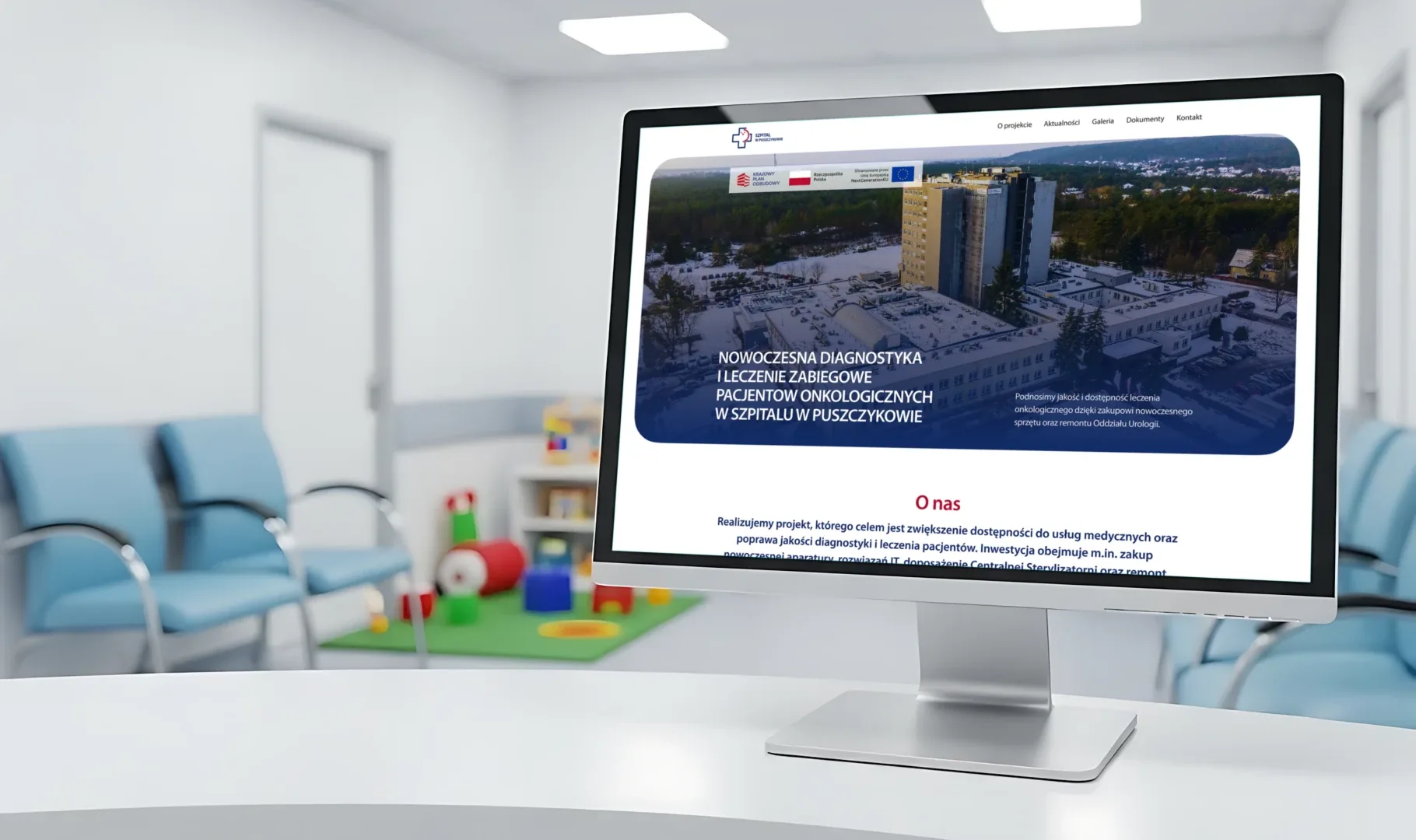 Szpital w Puszczykowie – realizacja KartS Design, widok 1