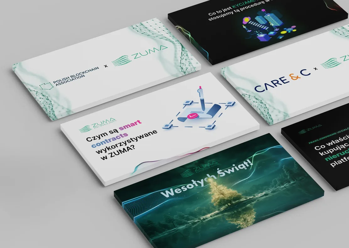Projekty banerów i grafik reklamowych